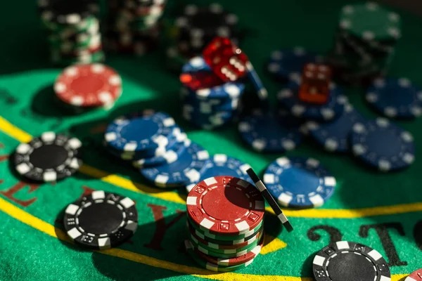 Overhead camera view of roulette wheel landing on number